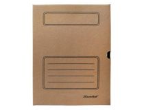Короб архивный Silwerhof КА-75БУРЫЙ микрогофрокартон корешок 75мм 320x255x75мм бурый