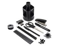 172021-01 Настольный набор Silwerhof (14 предметов) пластик черный