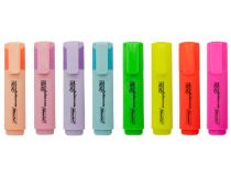 Набор текстовыделителей Silwerhof Trend 1-5мм 8цв. ассорти футляр