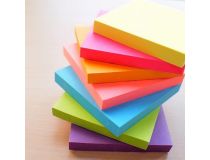 Блок самоклеящийся бумажный Stick`n 21332 76x76мм 100лист. 70г/м2 неон ассорти