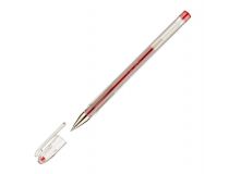 2826 Ручка гелев. Pilot BL-G1-5T-R прозрачный d=0.3мм красные сменный стержень 1стерж. линия 0.3мм