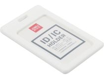 Deli 8317 White  Бейдж для пропуска (54x89мм)
