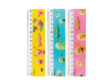 Линейка Deli EG01002 Bumpees пластик дл.15см ассорти пластиковый пакет с европодв.