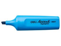 Текстовыделитель Deli Accent ES621BLUE Delight скошенный пиш. наконечник 1-5мм синий