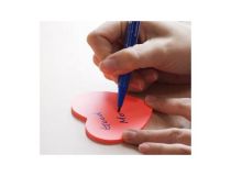 Блок самоклеящийся бумажный Stick`n 21448 70x70мм 50лист. 70г/м2 неон розовый вырубной сердце европодвес