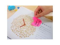 Блок самоклеящийся бумажный Stick`n 21780 50лист. фиолетовый 1цв.в упак. слон 