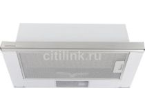 26267 Вытяжка встраиваемая Krona Kerry 600 нержавеющая сталь/белый управление: кнопочное (1 мотор)