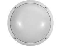 ОНЛАЙТ 19994 Светильник светодиодный ДБП-7w с оптико-акустическим датчиком 4000K 520Лм круглый пластиковый IP65 белый