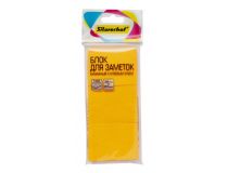 682159-07 Блок самоклеящийся бумажный Silwerhof 38x51мм 100лист. 75г/м2 неон оранжевый европодвес (упак.:3шт)