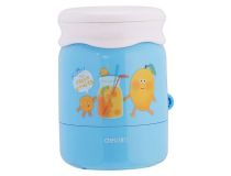 Точилка для карандашей механическая Deli ER10704 Blooming 1 отверстие пластик ассорти