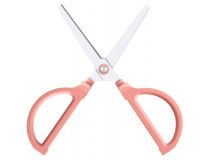 Ножницы Deli ENS051PINK Nusign офисные 170мм титановое покрытие сталь розовый