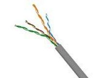 Кабель информационный Lanmaster TWT-5EFTP кат.5е F/UTP общий экран 4X2X24AWG PVC внутренний 305м серый