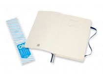 Блокнот Moleskine CLASSIC SOFT EXPENDED QP616EXPB20 Large 130х210мм 400стр. линейка мягкая обложка синий сапфир