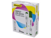 зеленый коробка Маркер для досок Silwerhof Prime+ скошенный пиш. наконечник 2-5мм