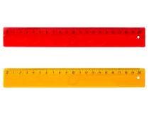 Линейка Silwerhof 160190-1 Народная коллекция пластик дл.20см ассорти