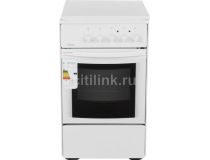 Плита Электрическая Flama AE 1401 W белый эмаль