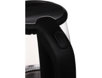 Чайник электрический Starwind SKG5210 1.7л. 2200Вт черный/серебристый (корпус: стекло)