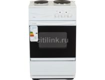 Плита Электрическая Flama CE 3201 W белый эмаль