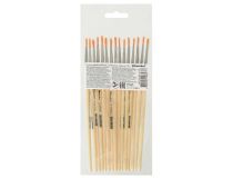 Кисть Silwerhof 981143 худож. синтетика круг. №2 дерев.лакир.ручка