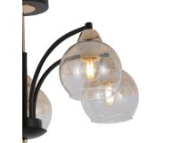 Hiper H178-5 Люстра HIPER H178-5 5E2760Вт BLACK/GOLD