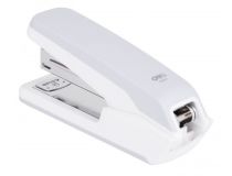 Степлер настольный Deli E0464WHITE Exceed 24/6 26/6 (25листов) белый 100скоб металл/пластик закрытый коробка