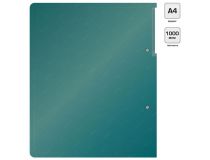 Папка на 2-х кольцах Silwerhof Perlen 271957-75 A4 1мм кор.38мм внутр. с вставкой зеленый металлик