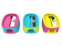 Точилка для карандашей ручная Deli ER00903 U-touch 1 отверстие пластик/резина ассорти туба