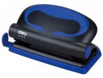 Дырокол Deli Essential Plus E0112 макс.:10лист. металл ассорти отв.:2 с линейкой