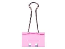 Зажимы Deli E8553S металл 32мм ассорти (упак.:24шт) пластиковая туба