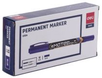 Deli Mate EU10430  Маркер перманентный, синий