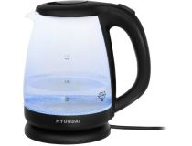 HYUNDAI HYK-G1001 Электрочайник (1.7 л, 2200 Вт, стеклянный)