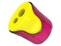 Точилка для карандашей ручная Deli ER01100 U-touch 2 отверстия пластик ассорти дисплей