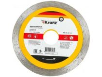 KR-90-0110 Диск алмазный отрезной сплошной 115x22.2x1.8x10 мм KRANZ