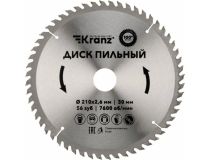 KR-92-0123 Диск пильный 210 мм х 56 зуб х 30 мм Kranz
