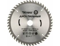 KR-92-0108 Диск пильный 160 мм х 48 зуб х 20/16 мм Kranz