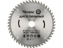 KR-92-0125 Диск пильный 235 мм х 48 зуб х 30 мм Kranz