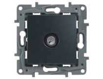 LEGRAND 672665 ETIKA Розетка телевизионная TV оконечная антрацит