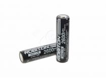 Аккумулятор Robiton 18650 (5A, 2600mAh) с защитой