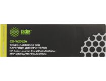 Картридж Cactus CS-W2032A Yellow для HP LJ M454/MFP M479