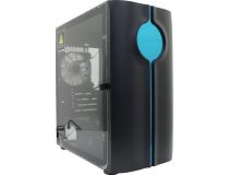 Miditower 1STPLAYER INFINITE SPACE IS3 IS3-BK-1F2 Black MicroATX без БП