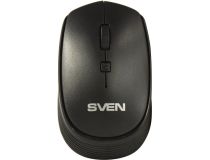 SVEN Wireless Optical Mouse RX-210W Black (RTL) USB 4btn+Roll