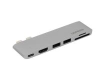 UGREEN CM380 80856  2xUSB3.0+USB-C+HDMI+SD/microSD Card Reader