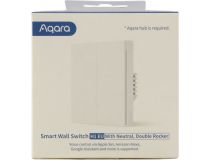 Aqara WS-EUK04 Умный настенный выключатель H1 EU (с нейтралью, 2 клавиши)