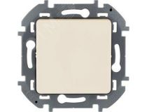 LEGRAND 673691 Переключатель без фиксации (кнопка) с Н.О./Н.З. контактом INSPIRIA 6 A 250 В~ слоновая кость