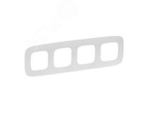LEGRAND 754414 Valena ALLURE Рамка 4 поста жемчуг универсальная