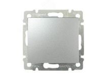 LEGRAND 770106 VALENA Переключатель одноклавишный на 2 направления в рамку алюминий