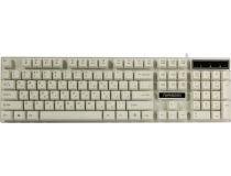 Клавиатура Гарнизон GK-200W USB 104КЛ