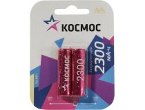 Аккумулятор Космос КОСR6NIMH(2300MA)max (1.2V, 2300mAh) NiMH, Size AA  уп. 2 шт 