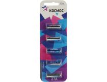 Космос КОС27A5BL A27, (12V) , щелочной (alkaline)  уп. 5 шт 