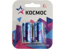 Космос КОСLR14MAX2BL , Size C , 1.5V, щелочной (alkaline)  уп. 2 шт 